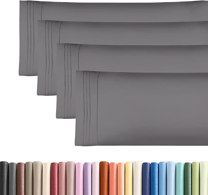 Body Pillowcases Set of 4-20x54 Long Body Pillow Case by CGKUnlimited