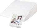 CirclesHome Wedge Pillow Cover 100% Cotton, Zippered Wedge Pillow Case Protector by CirclesHome