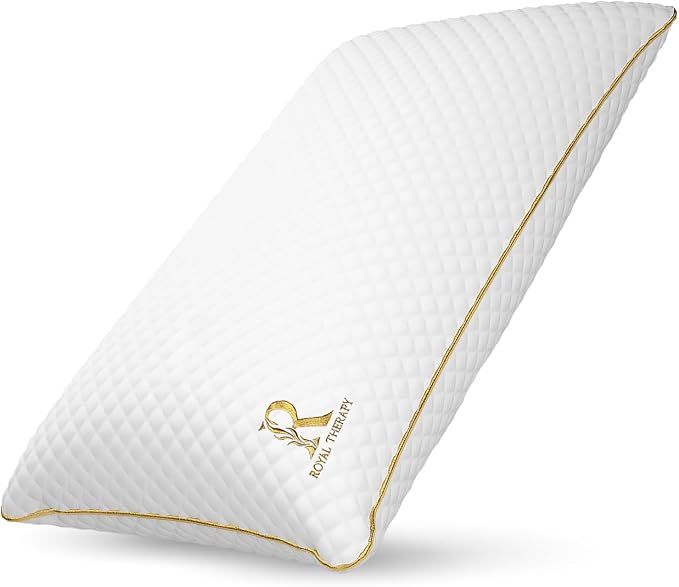 Royal Therapy King Shredded Memory Foam Bed Pillow – Adjustable Memory Foam - Image 2