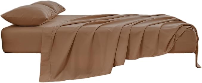 Kingnex Oversized King Flat Sheet 132x110 - Image 2