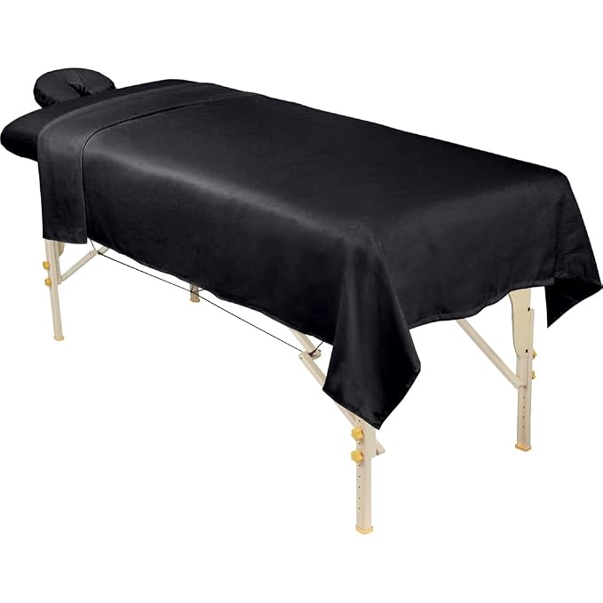 ForPro Professional Collection Premium Flannel 3-Piece Massage Sheet Set - Image 2