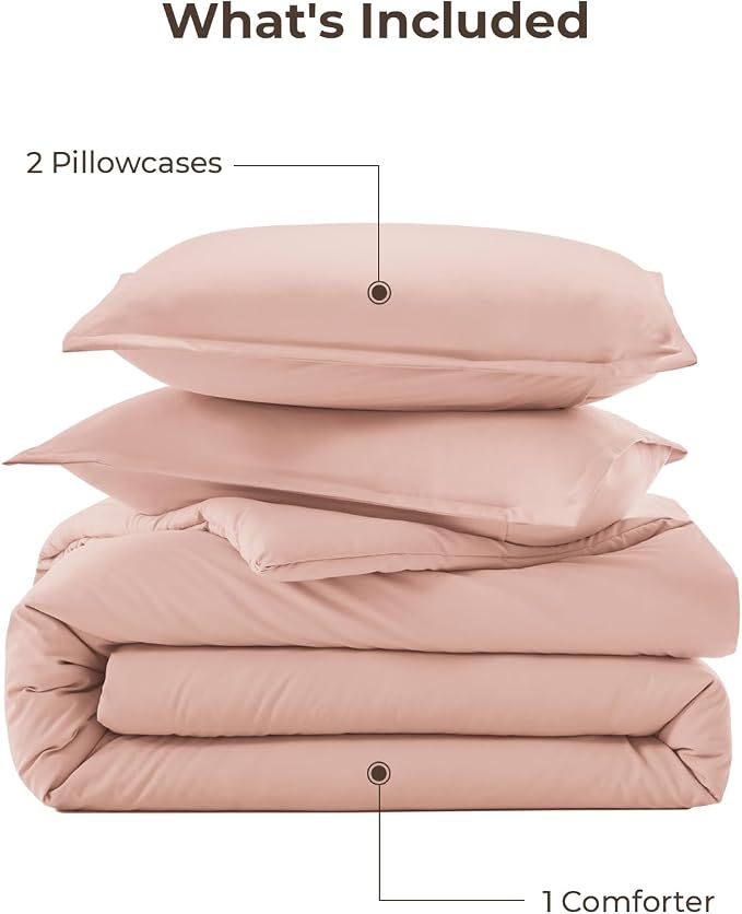 Litanika Pink Comforter Set Full Size - Image 7