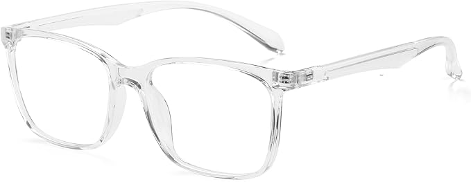 ANRRI Blue Light Glasses Men Women Transparent Blue Light Blocking Computer by ANRRI