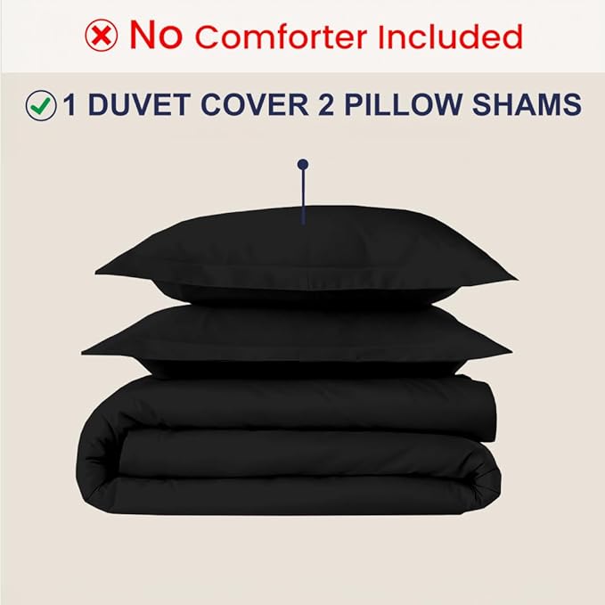 Kotton Culture 3 Pc 120"x120" Duvet Cover Set Super King Plus/Super Oversize - Image 2