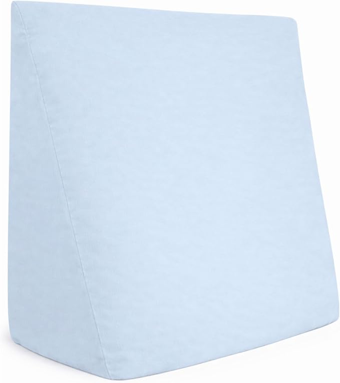 CirclesHome Wedge Pillow Cover 100% Cotton, Zippered Wedge Pillow Case Protector - Image 5
