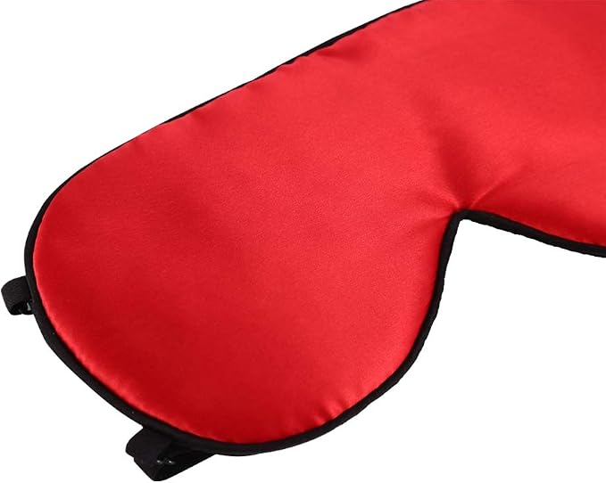ALASKA BEAR Sleep Mask 2 Straps, Mulberry Silk, Twin Thin Elastic Bands Stay - Image 3