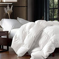 Luxurious King/California King Size Goose Down Fiber Waterfowl Feather Fiber by EgyptianBedding