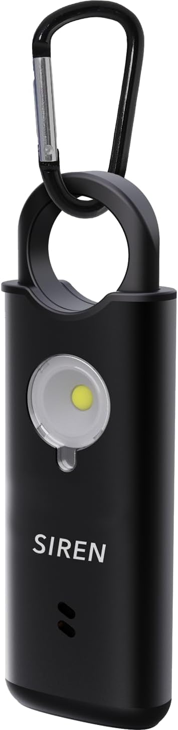 Personal Safety Alarm by Silent Beacon – 135dB Siren, Flashing Light, Pull & - Image 4