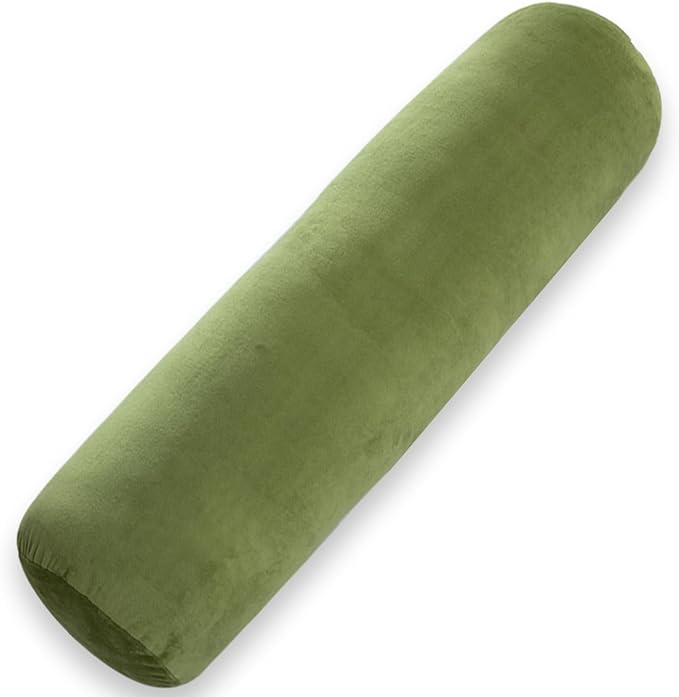 1 MIDDLE ONE Bolster Pillow for Bed, Long Round Body Pillow for Adults by 1MIDDLEONE