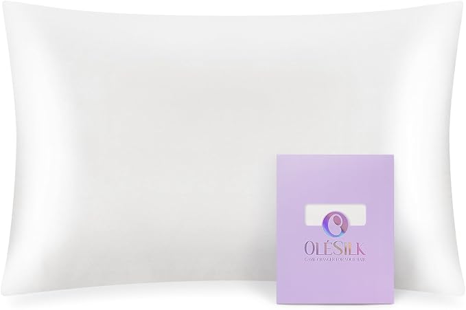 OLESILK Toddler 100% Mulberry Silk Pillowcase, Breathable Soft Smooth by OLESILK