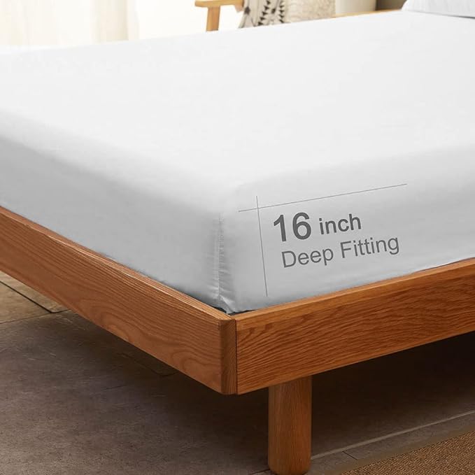 SONORO KATE Bed Sheet Set Super Soft Microfiber 1800 Thread Count Luxury - Image 6