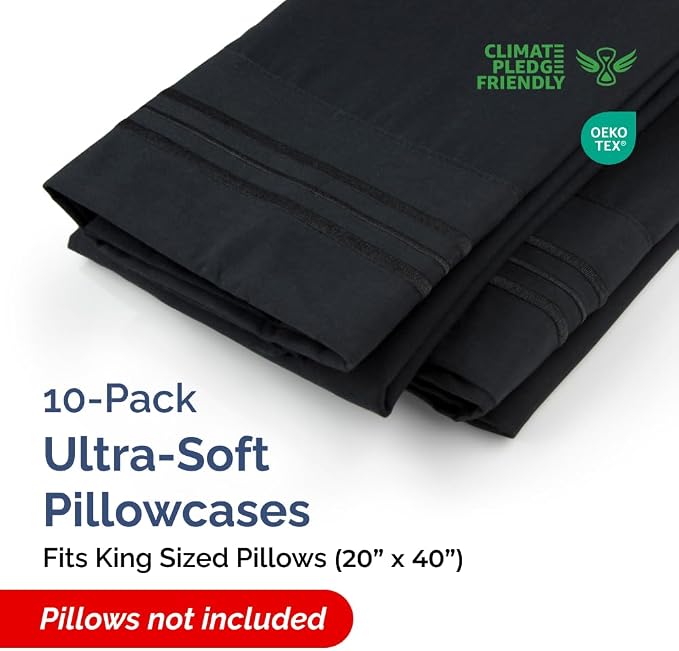 King Pillow Cases Set of 10 - Image 2