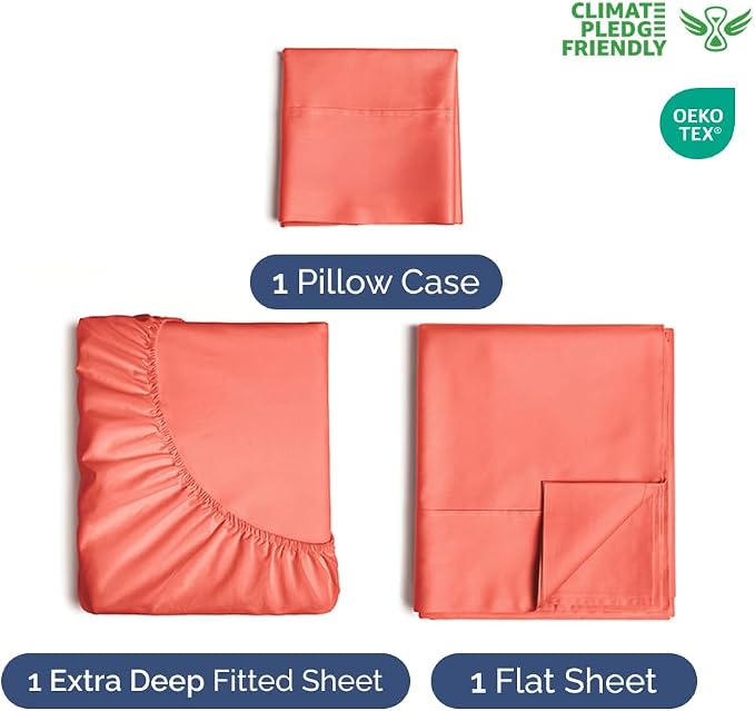 Extra Deep Twin Sheet Set - Image 2
