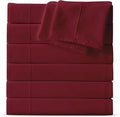 Maple&Stone Twin Flat Sheet 6 Pack, Premium Soft & Breathable, Brushed by MapleStone