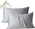 4 Pack Cooling Pillow Cases, Viscose Derived from Bamboo Pillow Protectors King by ShunjieHome