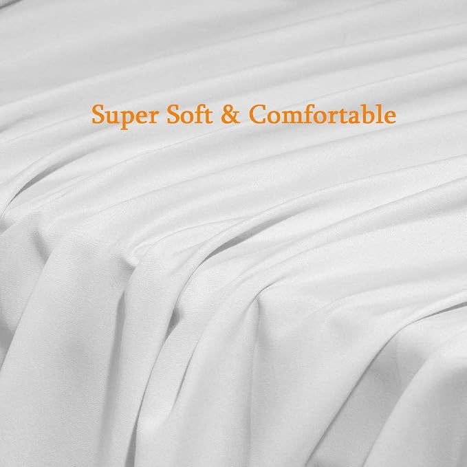 SONORO KATE Bed Sheet Set Super Soft Microfiber 1800 Thread Count Luxury - Image 7