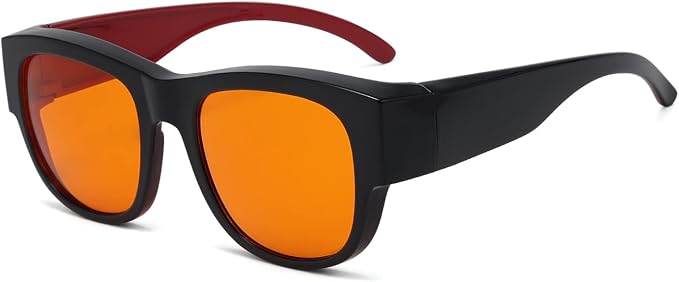 Eyekepper Mens Fit Over Blue Light Blocking Glasses Computer Gaming Eyeglasses by Eyekepper