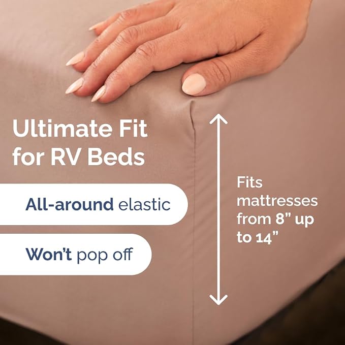RV Short Queen Sheet Set 60 X 75 - Image 3