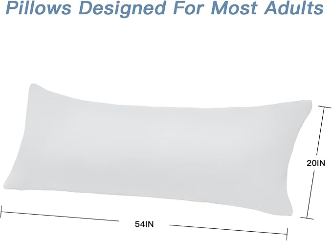 DOWNCOOL Luxury Full Body Pillow Insert - Image 3