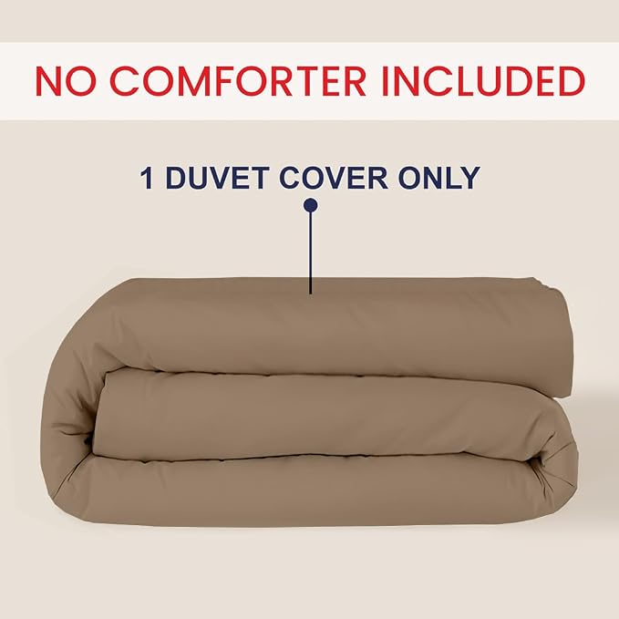 Kotton Culture 1 Pc 120"x120" Duvet Cover Super King Plus/Super Oversize King - Image 2