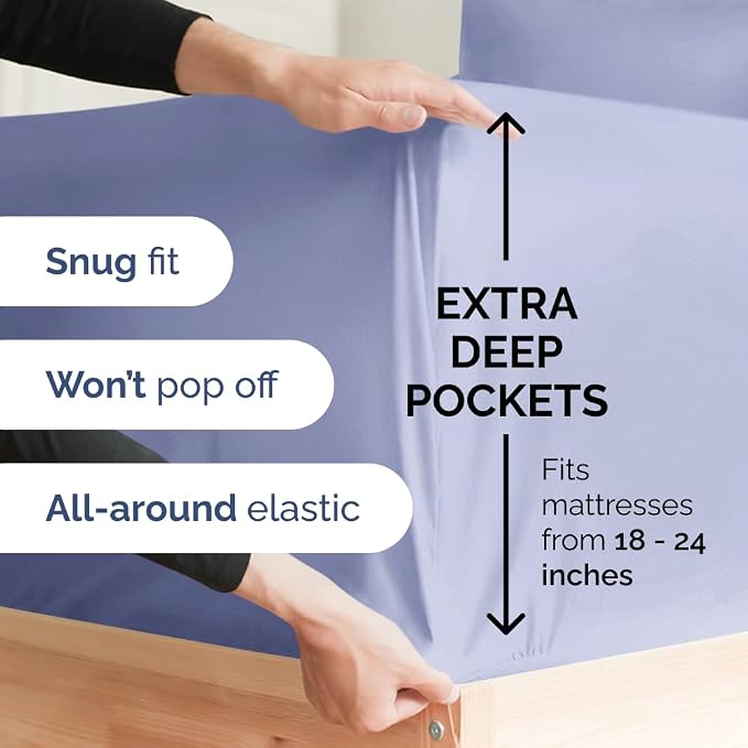 Extra Deep King Sheet Set - Image 3
