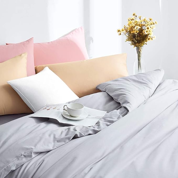 FLXXIE King Pillow Cases Set of 2, Soft Microfiber Pillow Covers - Image 4