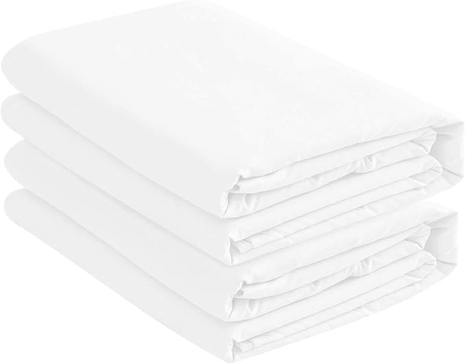 Jersey Knit Microfiber 2 Twin XL Fitted Bottom Bed Sheets 1800 Ultra Soft by DestinyCrescentBedding