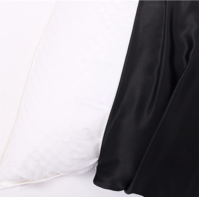 Organic Silk Pillowcase for Hair and Skin Made in USA, Natural Mulberry Silk - Image 3
