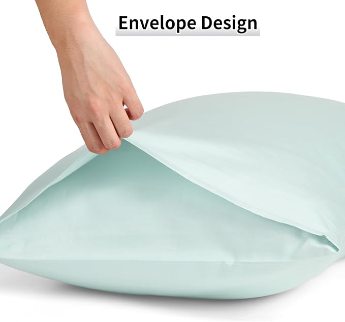 Warmstar Cotton Pillow Cases Queen Size Set of 2, 600 Thread Count Pillowcases - Image 5