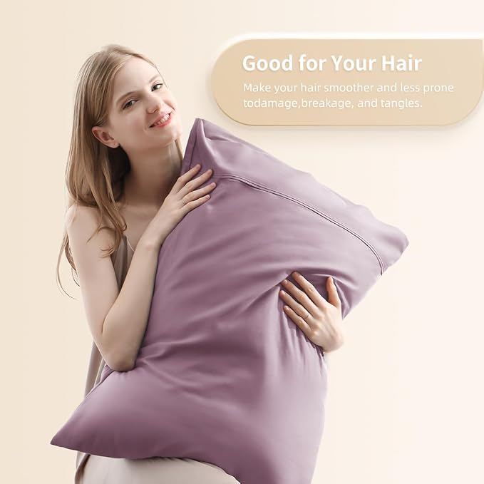 Queen Pillowcases, Cooling Viscose from Bamboo Pillow Covers - Image 2