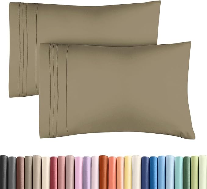 Standard Pillow Cases Set of 2 by CGKUnlimited