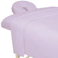 ForPro Premium Flannel 3-Piece Massage Sheet Set, English Rose, by ForProProfessionalCollection
