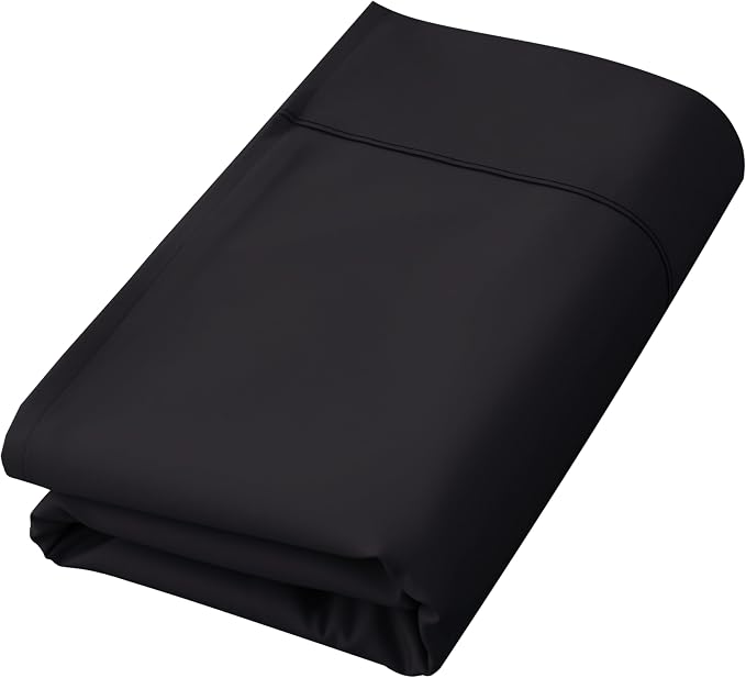 Cotton Flat Sheets Only, 600 TC 100% Cotton Flat Sheet Top Sheet Only, TwinXL by ShunjieHome