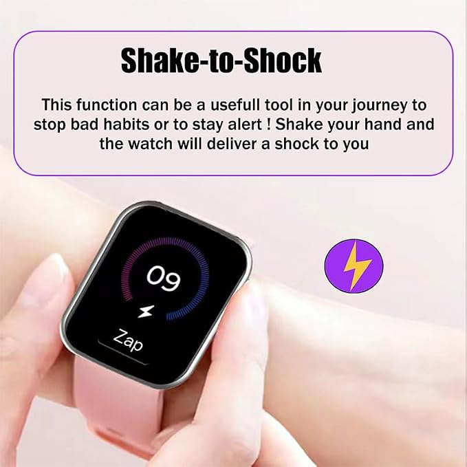Electric Shock Alarm Clock for Heavy Sleepers | Wearable Silent Strong Zap - Image 3