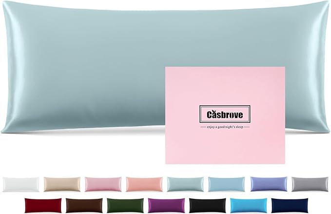 Silk Body Pillow Cover Pillow Pillowcase by Casbrove