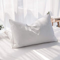 Luxury Feathers Down Pillows Standard Size Set of 2, Hotel Quality Fluffy Bed by AIKOFUL