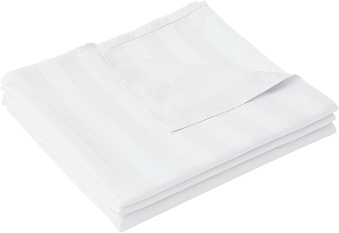 Cotton Full Flat Sheet Only, 600 Thread Count 100% Egyptian Cotton Top Sheet by ZaizaiHome
