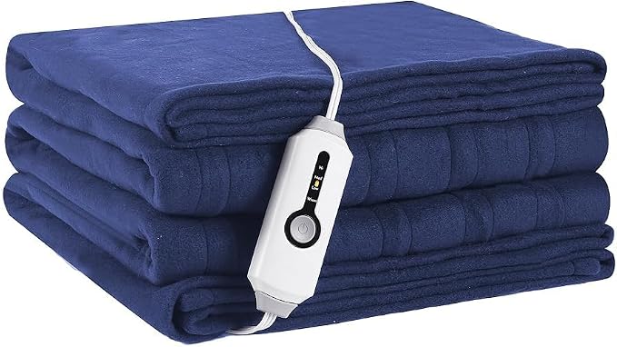 Heated Blanket Electric Blanket Full Size 72''x84'' by Minervada