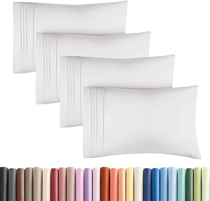 Standard Pillow Cases Set of 4 by CGKUnlimited
