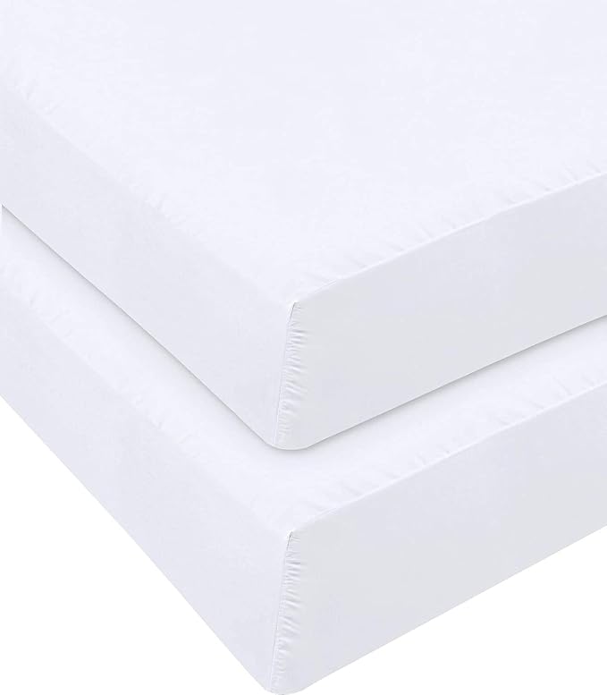 Microfiber 2-Pack 1800 Ultra Soft and Comfy Fitted Bottom Bed Sheets - Image 5
