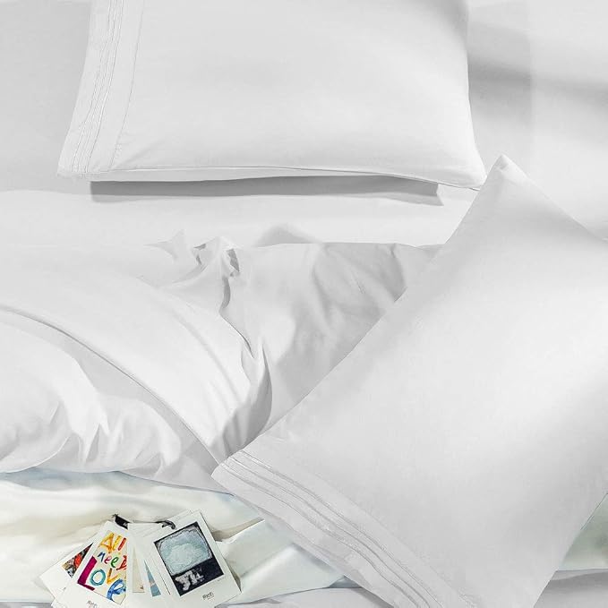 SONORO KATE Bed Sheet Set Super Soft Microfiber 1800 Thread Count Luxury - Image 5