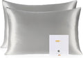 ZIMASILK 100% Pure Mulberry Silk Pillowcase 2 Pack, Soft and Smooth, Both Sides by ZIMASILK