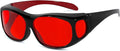 Eyekepper Red Lens Blue Light Glasses Men, Fitover Blue Light Blocking Glasses by Eyekepper