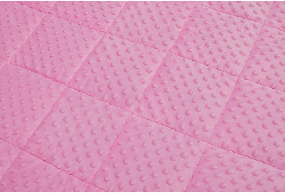 TONGDADA Minky Weighted Blanket | 40''x60'', 10lbs | Cozy and Soft Minky - Image 7