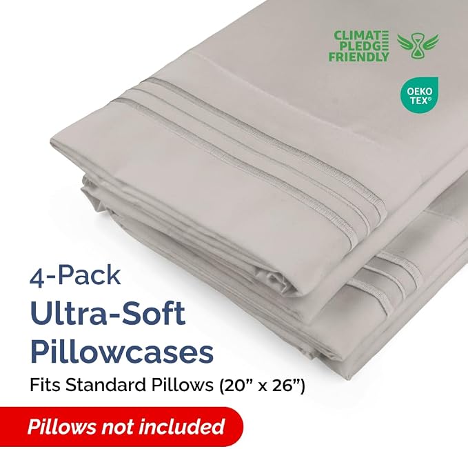Standard Pillow Cases Set of 4 - Image 2