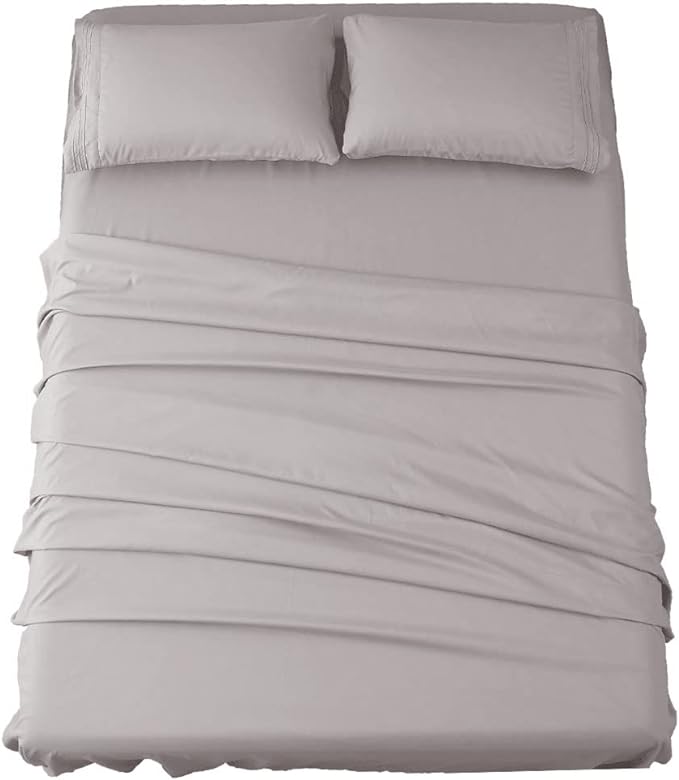 SONORO KATE Bed Sheet Set Super Soft Microfiber 1800 Thread Count Luxury by SONOROKATE