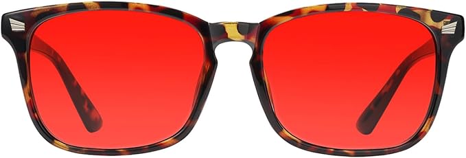 TIJN Sleep Glasses with Blue Green Light Blocking, Screen Fatigue & UV by TIJN