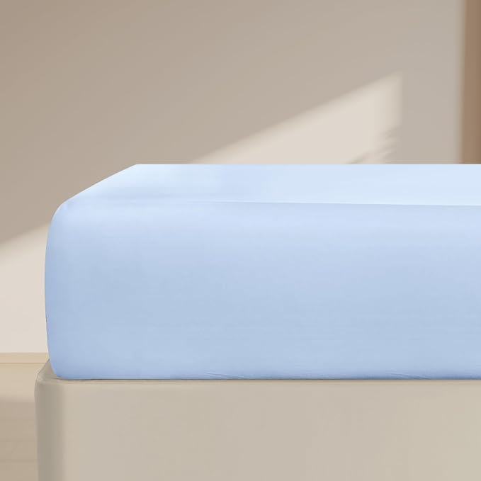 FreshCulture California King Fitted Sheet Only – Premium Hotel-Quality Fitted by FreshCulture