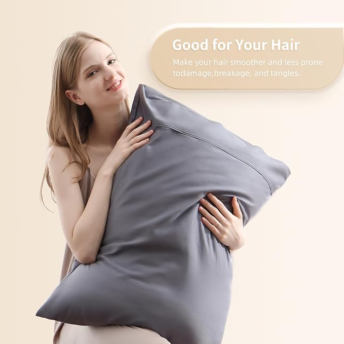 Standard Pillowcases, Cooling Viscose from Bamboo Pillow Covers - Image 2