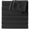 Maple&Stone Queen Flat Sheet 6 Pack, Premium Soft & Breathable, Brushed by MapleStone